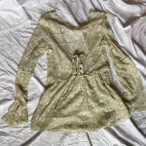 boho bells sleeved blouse